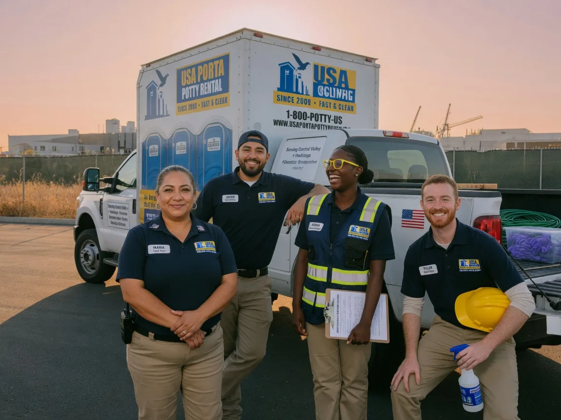 Portable Toilet Rental company in Exeter, CA